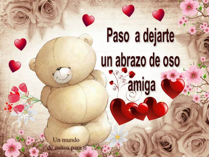 Abrazos imágenes y frases hermosas para WhatsApp 1