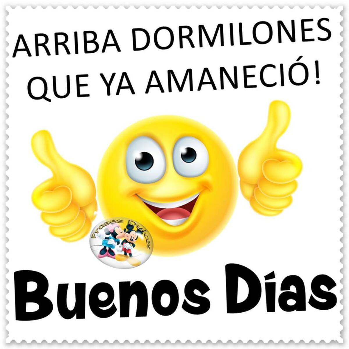 Arriba dormilones que ya amaneció Buenos Días