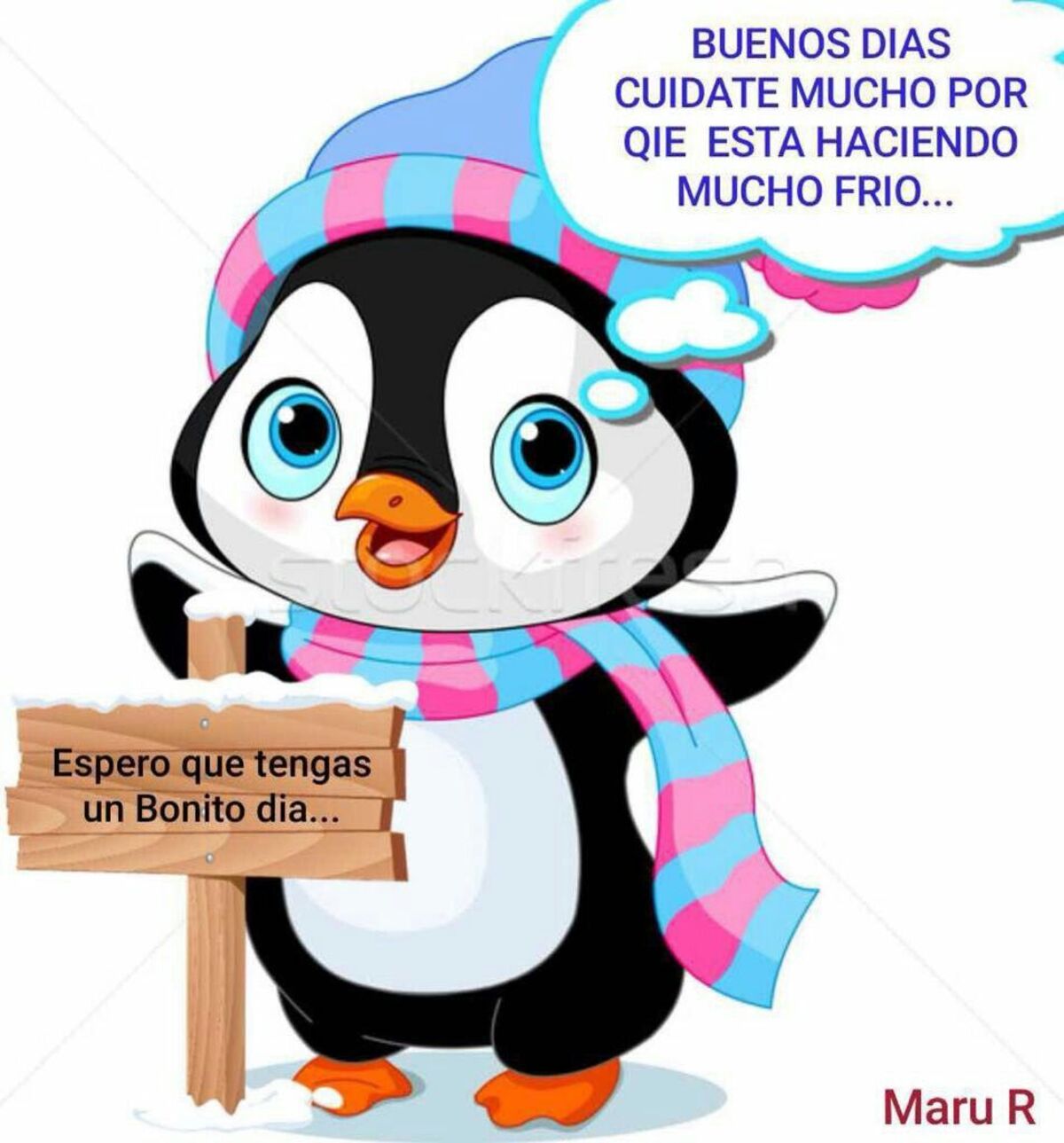 Bellas imágenes Buenos días hace frío (3)