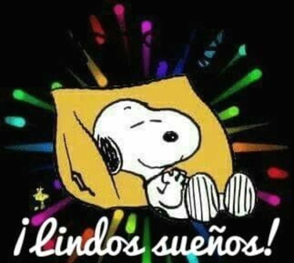 Bellas imágenes de Buenas Noches con Snoopy (2)