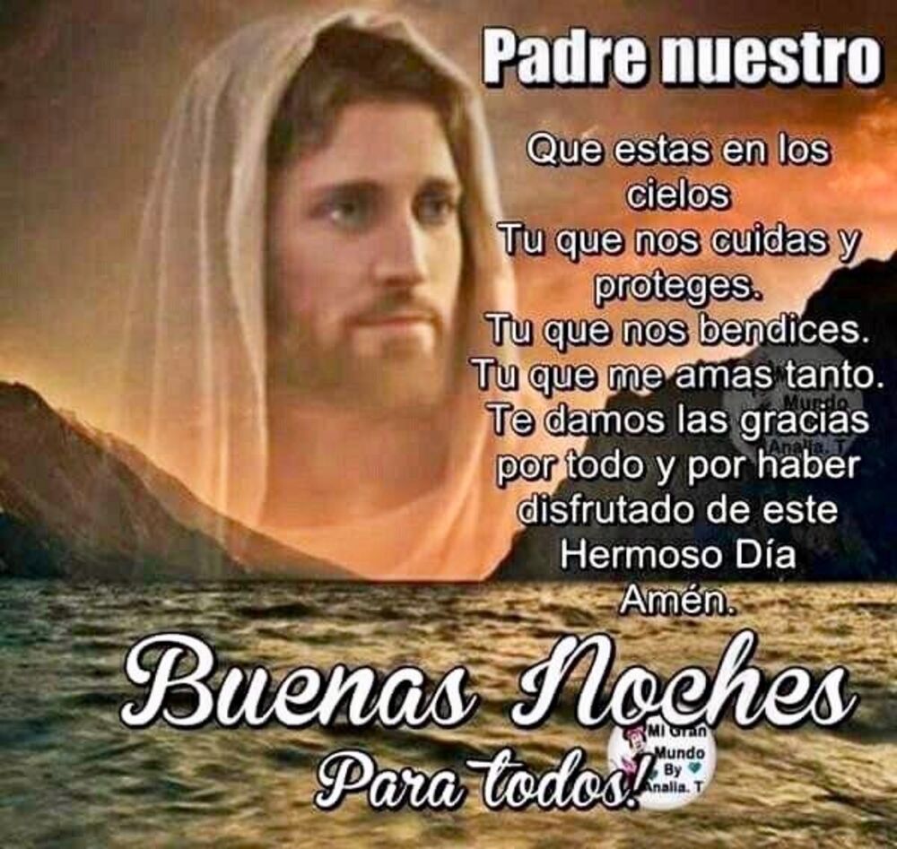 Buenas Noches bellas imágenes con Jesus (4)