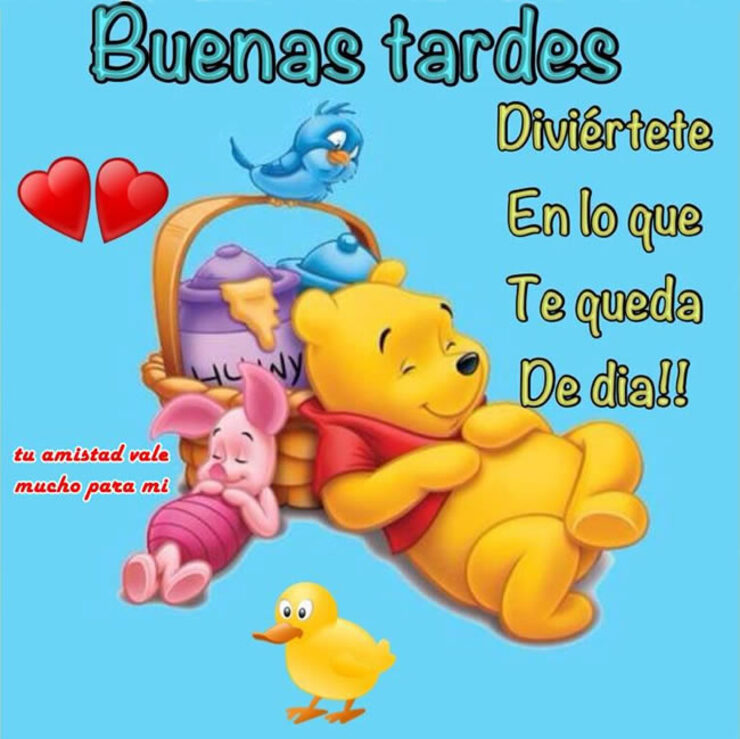 Buenas Tardes Winnie The Pooh