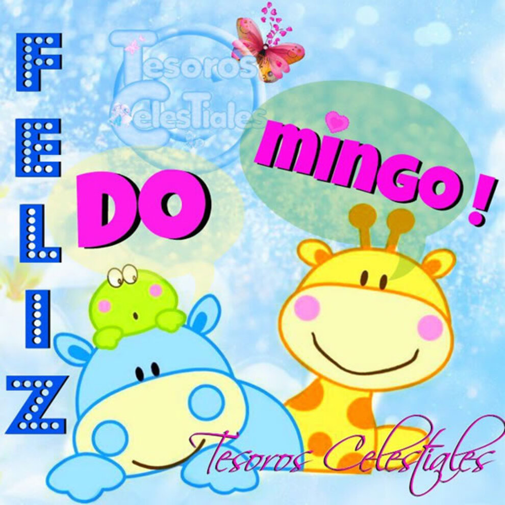 Buenos Días Feliz Domingo 3