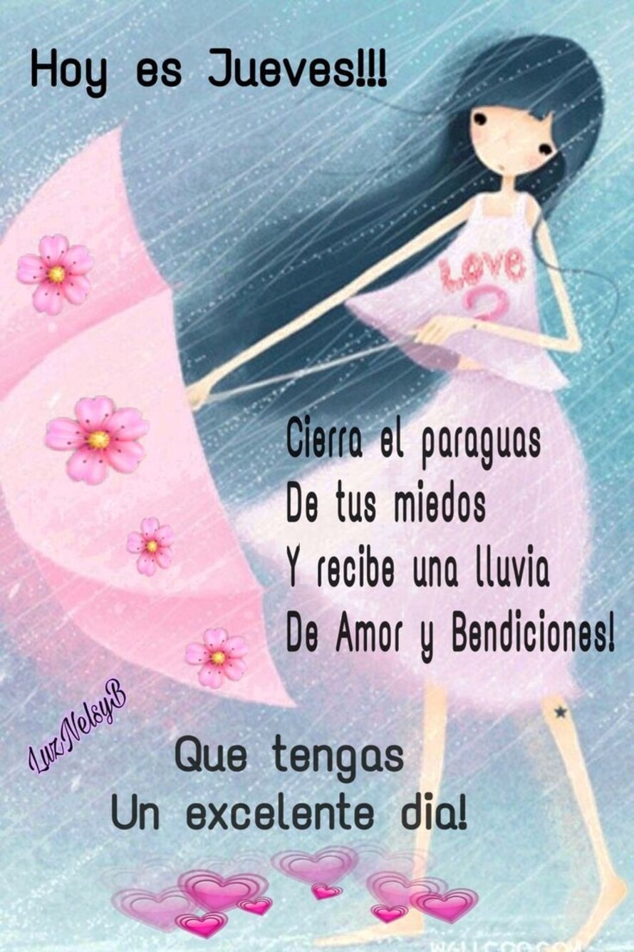 Buenos Días Feliz Jueves lluvioso (2)