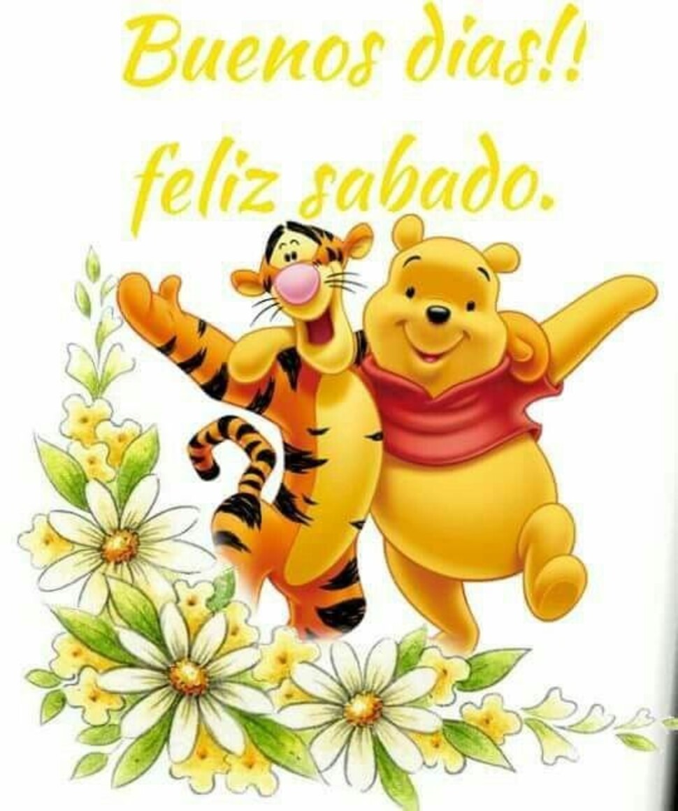 Buenos Días Feliz Sábado Winnie The Pooh