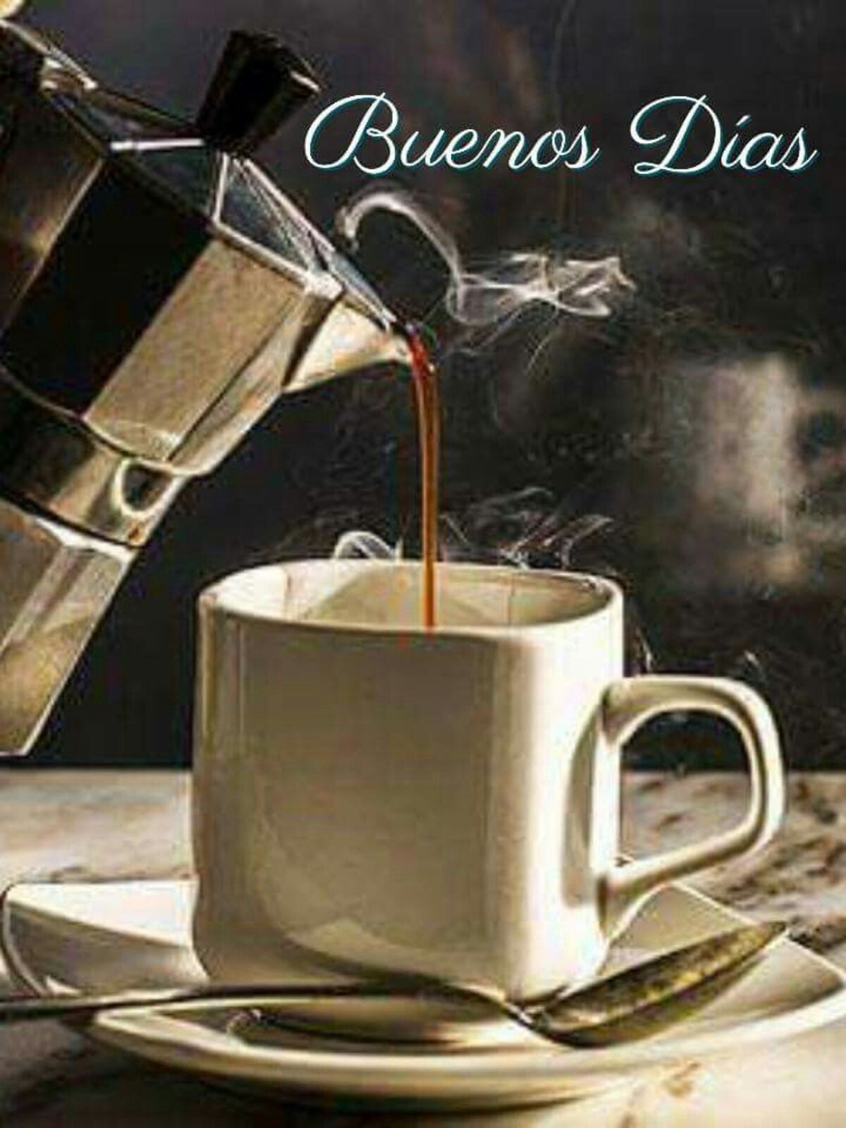 Buenos Días con café
