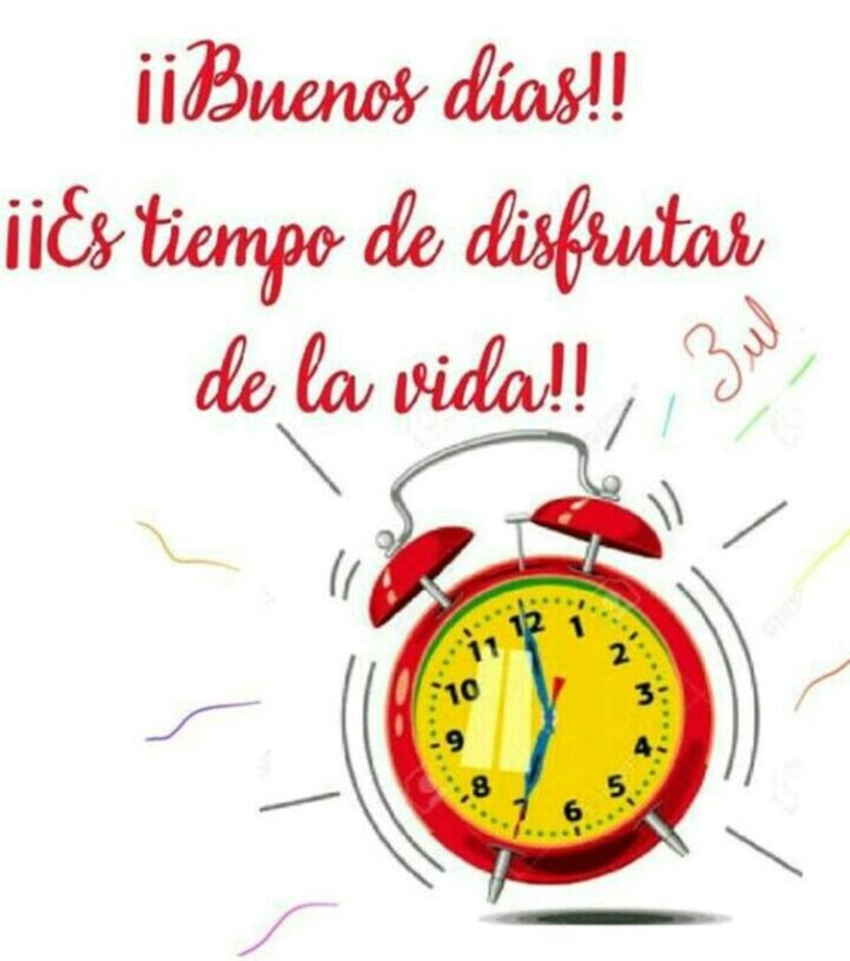 Buenos Días es tiempo de disfrutar de la vida