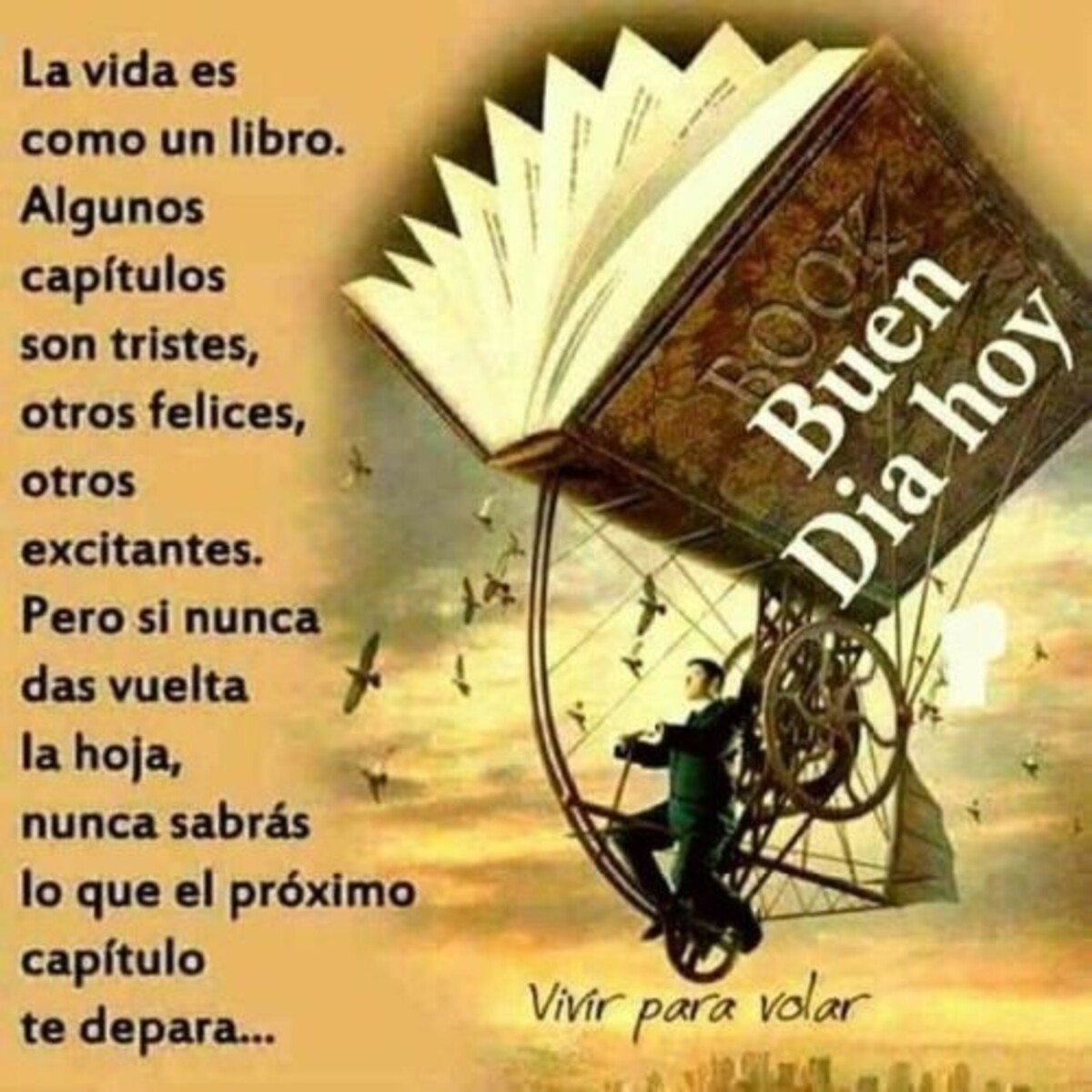 Buenos Días tarjetas para grupos 13