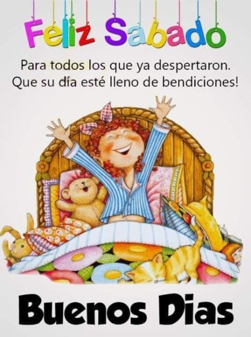 Buenos Días y Feliz Sábado 3