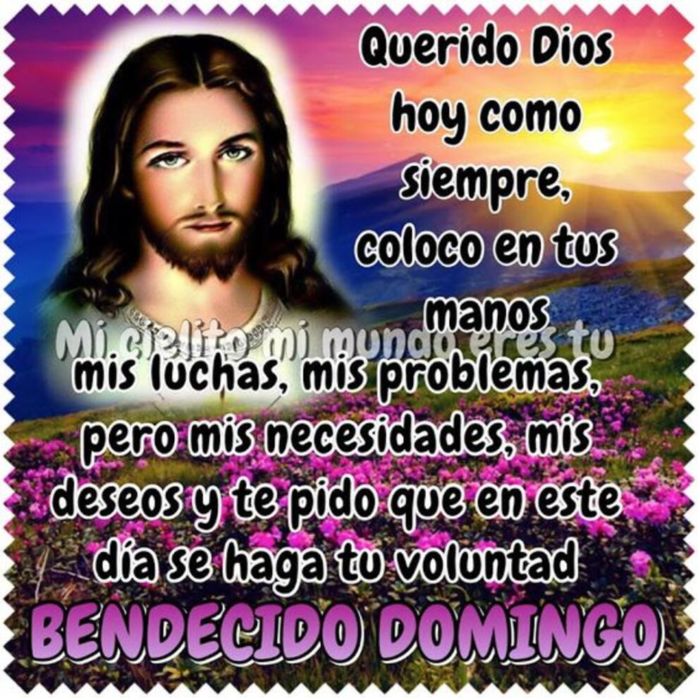 Feliz Domingo con Jesus