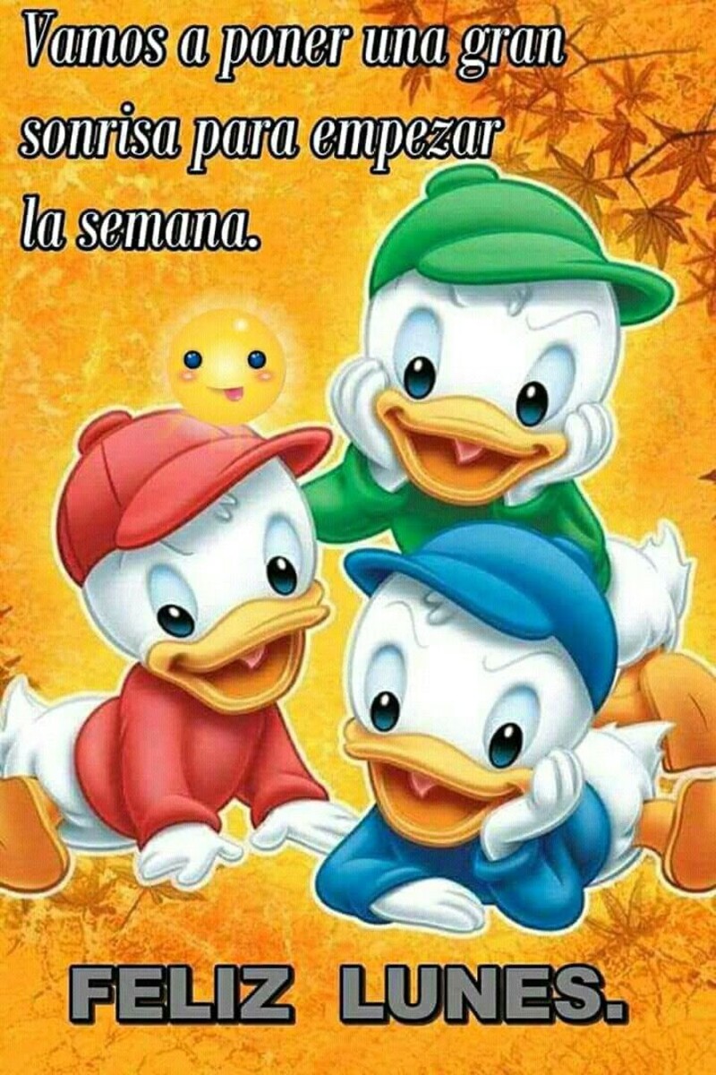Feliz Lunes otoño