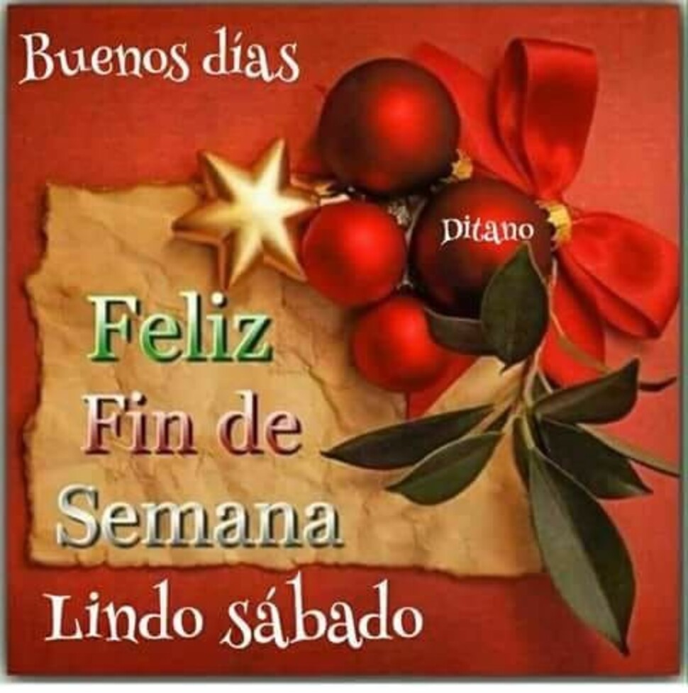 Feliz Sábado Buenos Días Pinterest 6
