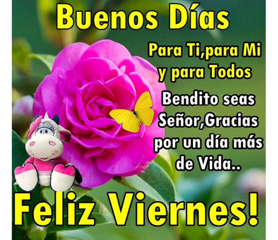 Feliz Viernes primavera