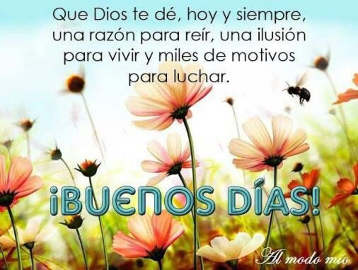 Frases y imágenes de Buenos Días para FB 13