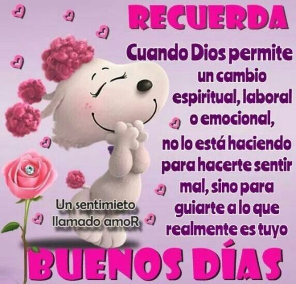 Frases y imágenes de Buenos Días para FB 6