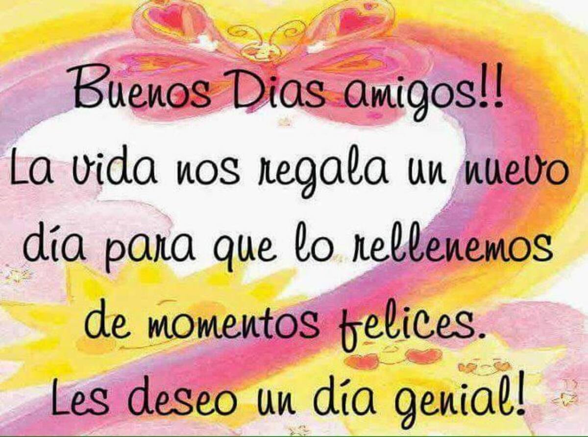 Frases y imágenes de Buenos Días para FB 9