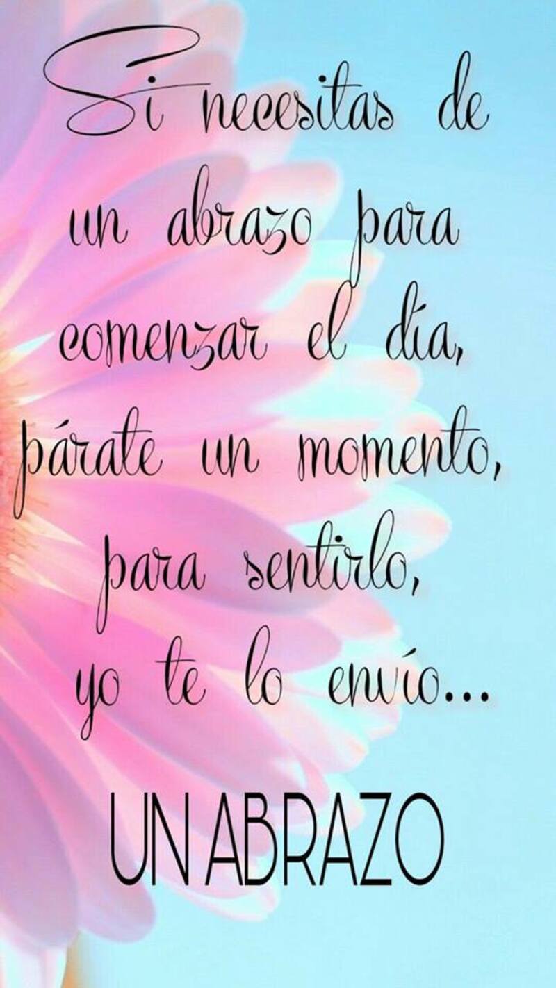 Frases y imágenes gratis de Abrazos para Facebook 6