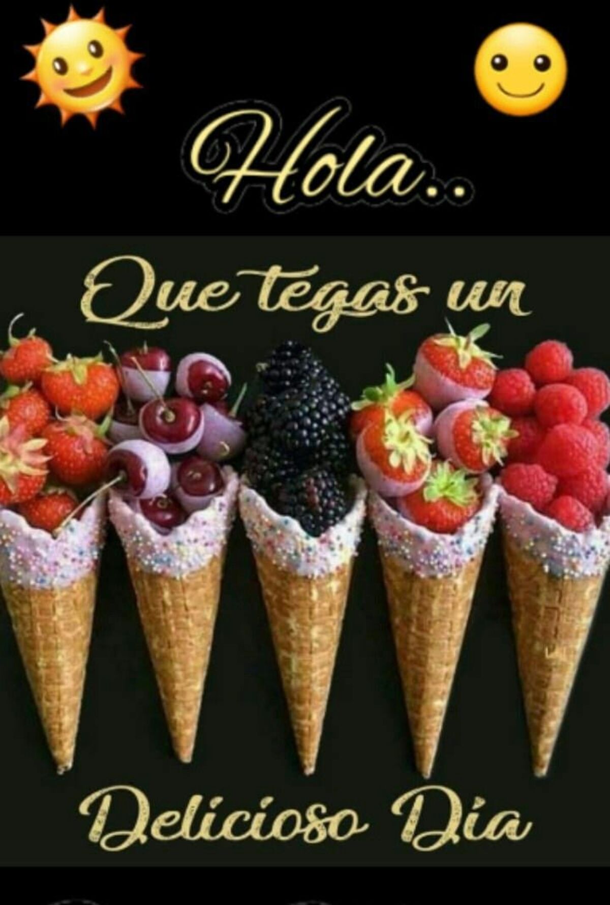 Hola que tengas un Delicioso Día
