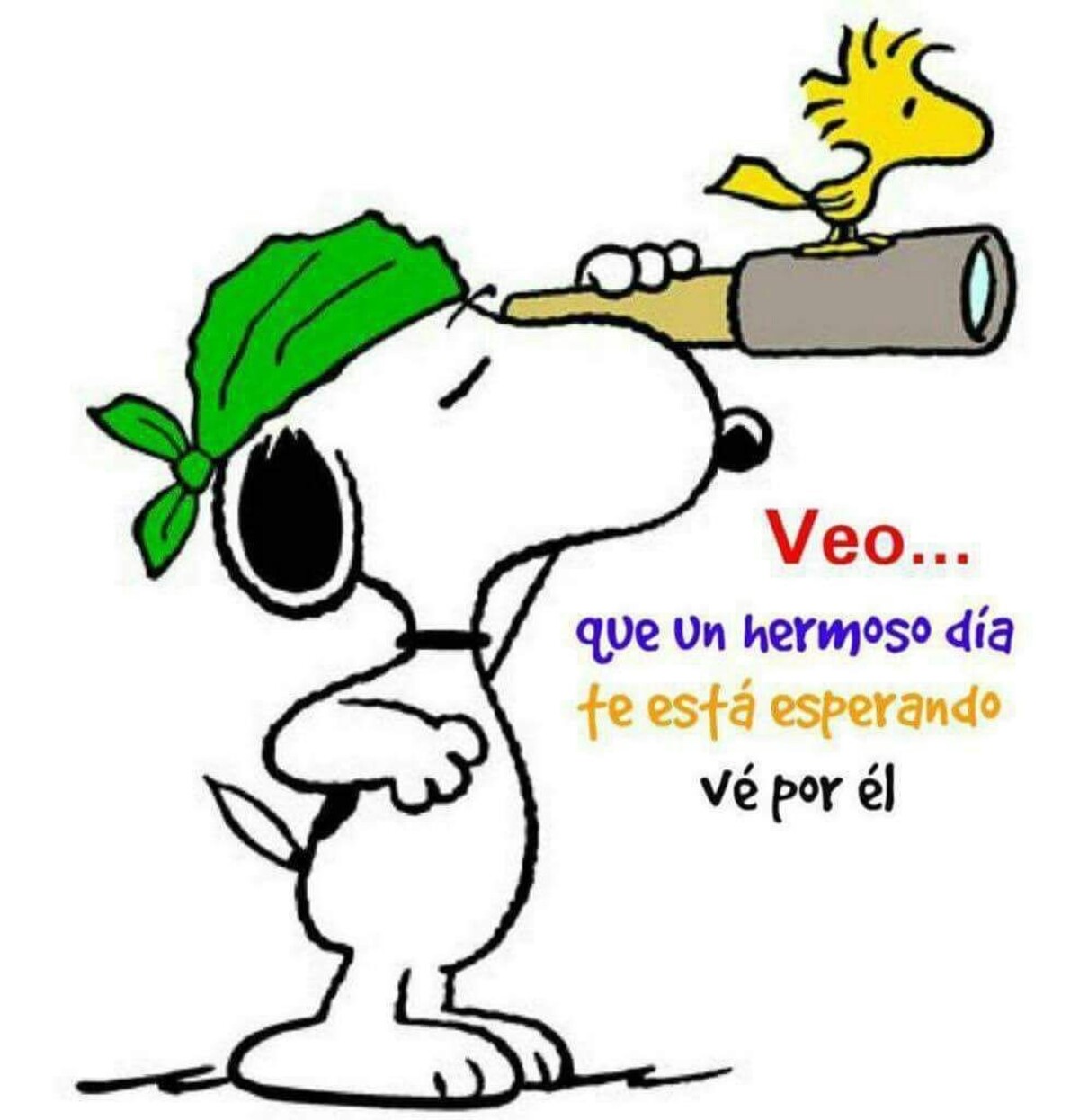 Imágenes y frases Buenos días con Snoopy (8)