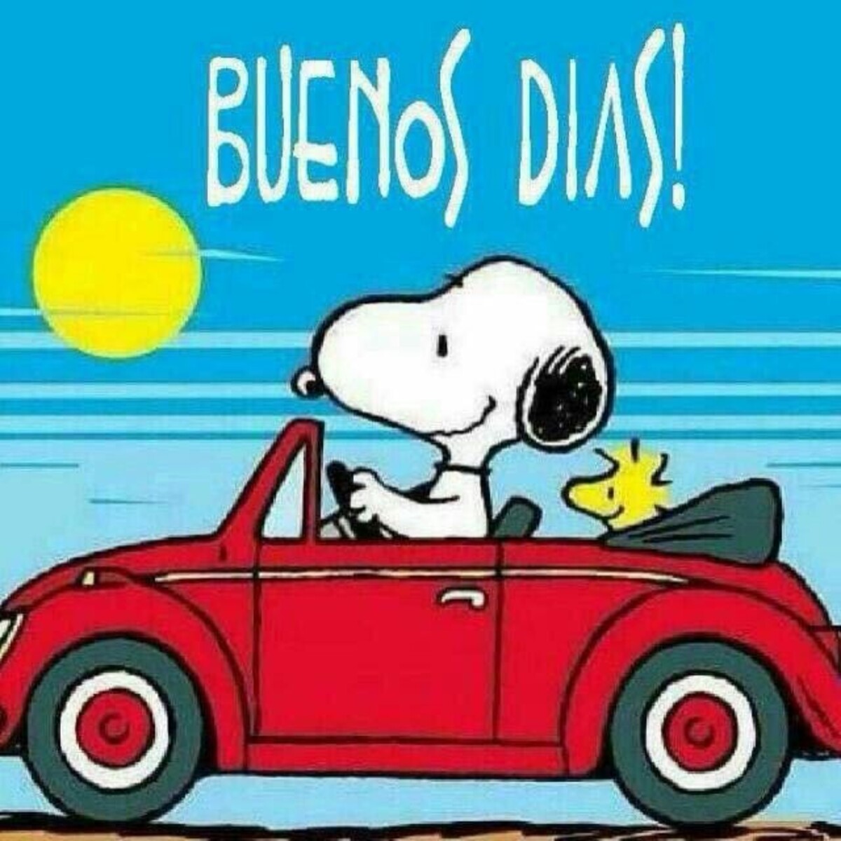 Imágenes y frases Buenos días con Snoopy (9)