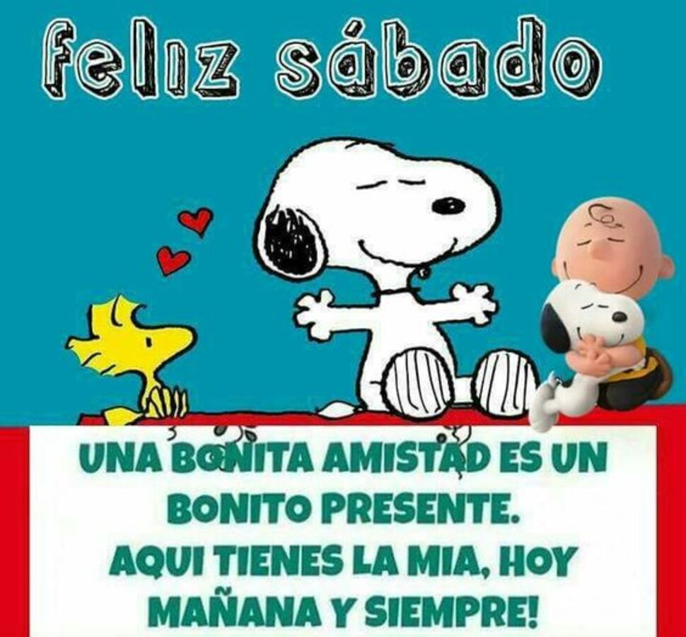 Snoopy Feliz Sábado (1)