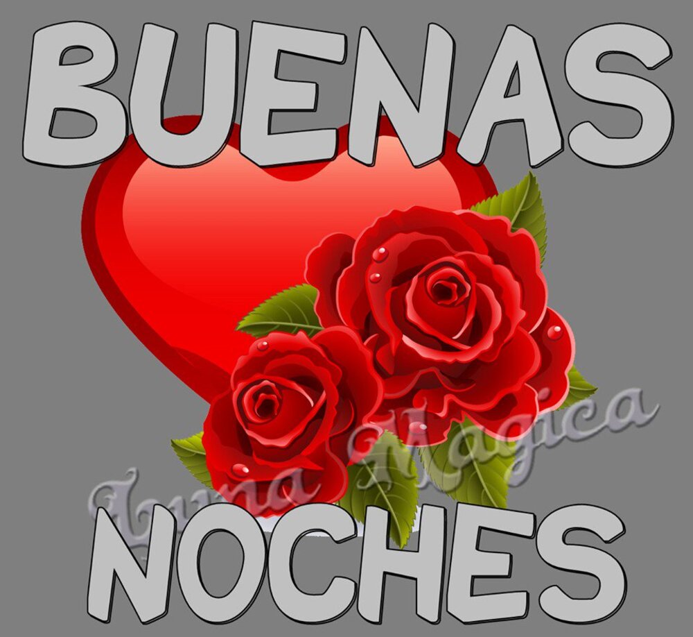 buenas noches con rosas (1)