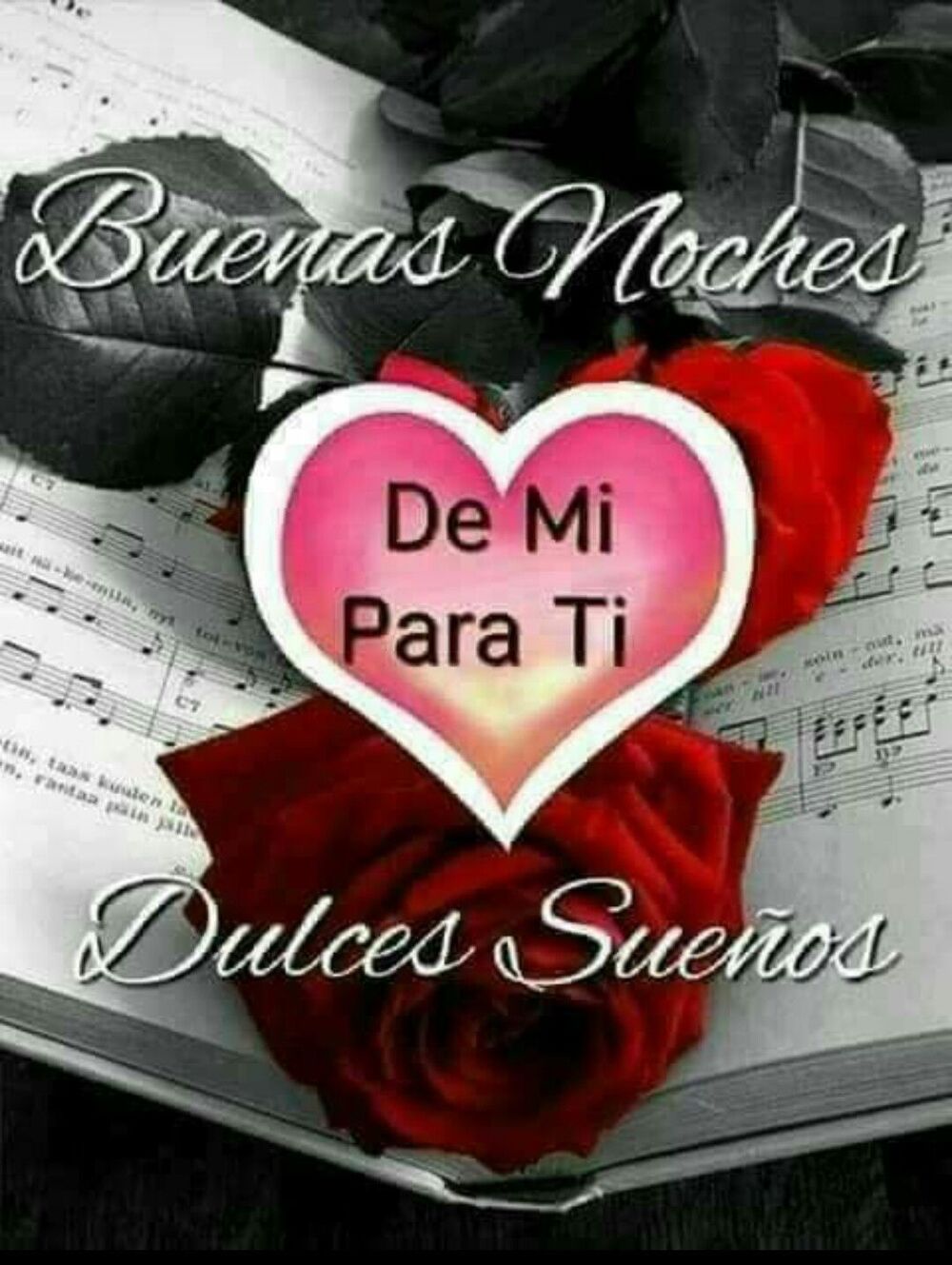 buenas noches con rosas (9)