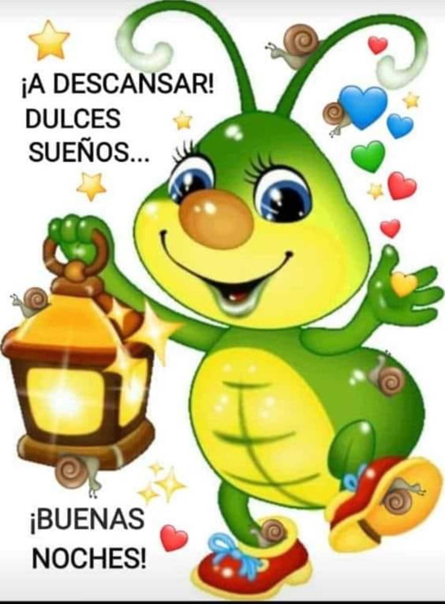 A descansar Dulces Sueños buenas noches