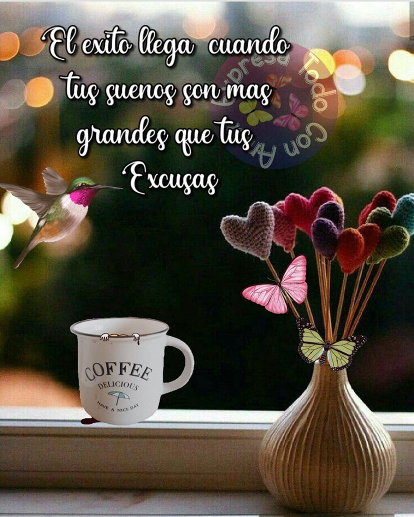 El exito llega cuando tus sueños son más grandes que tus excusas