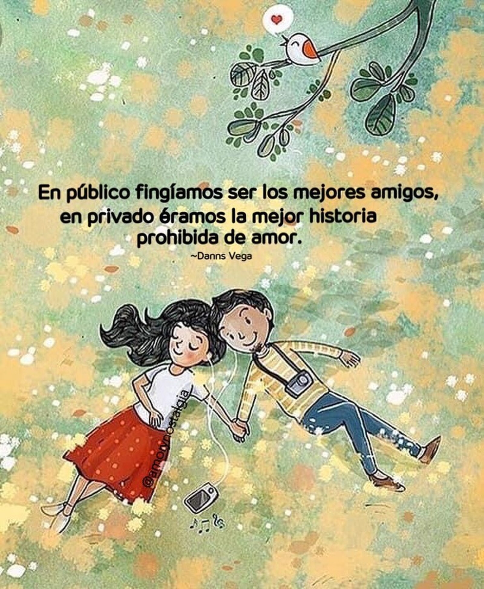 En público fingíamos ser los mejores amigos en privado éramos la mejor historia