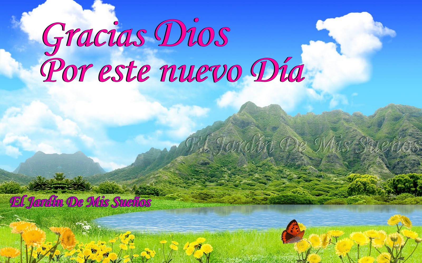 Imágenes hermosas Gracias Dios por este nuevo día